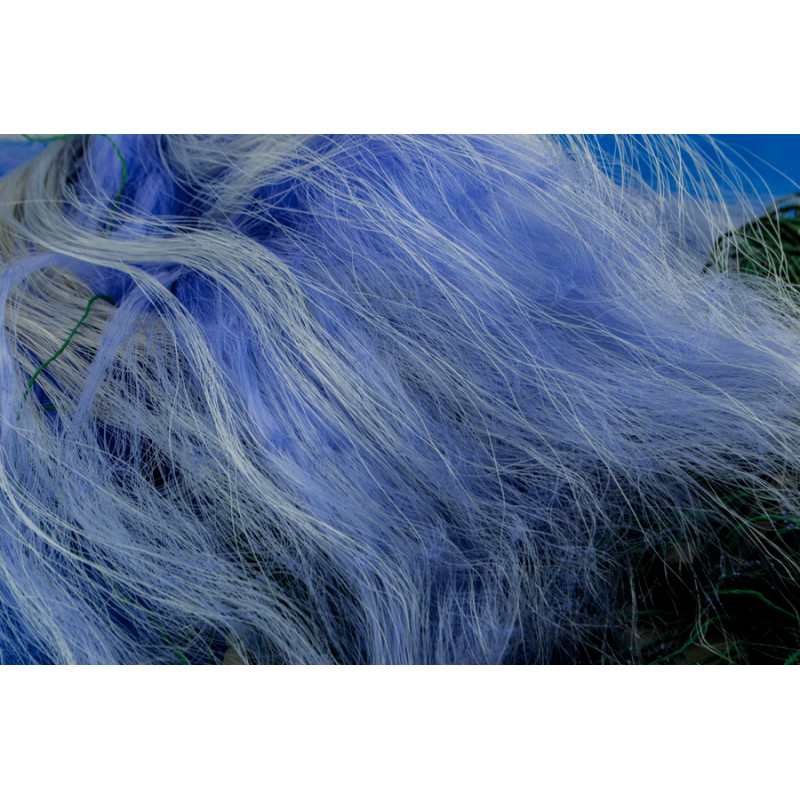 Сітка рибальська тристінна осередки від 35мм до 70мм 1,7м Х 80м Вшитий вантаж