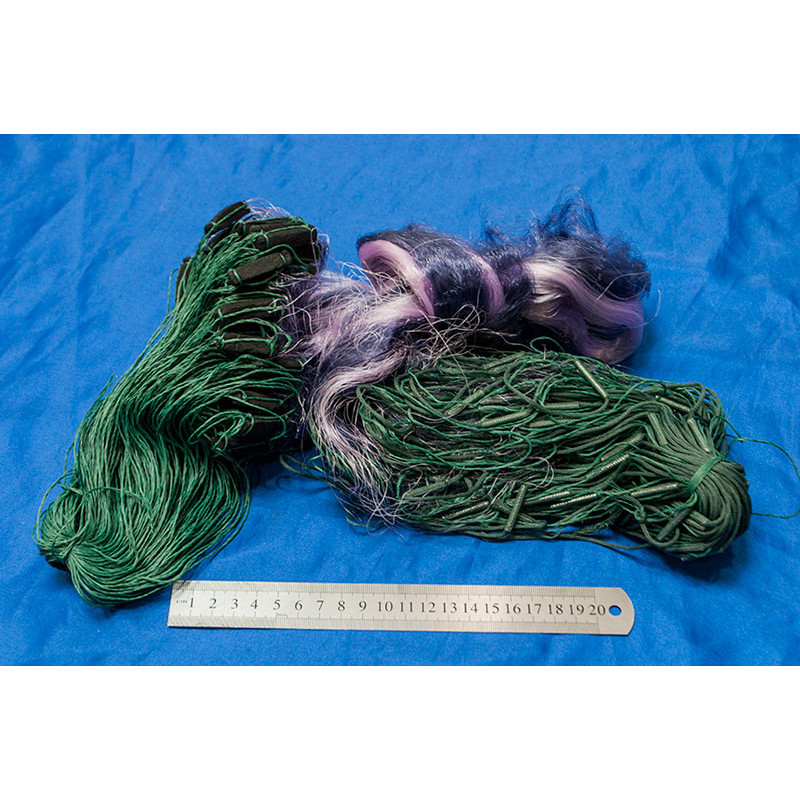 Сітка рибальська тристінна вічко 1.6м Х 50м Вшитий вантаж